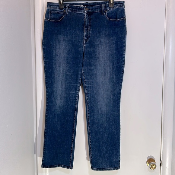 Talbots Straight Leg Jeans 18T 38x30 - Picture 3 of 16